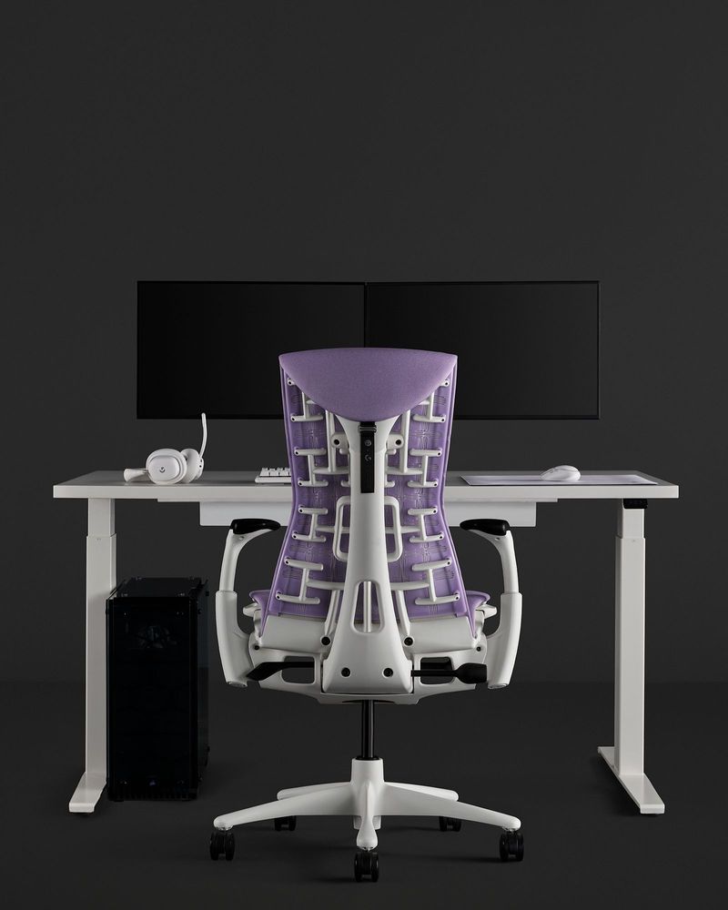 Mesa-com-regulagem-de-altura-Nevi-Gaming-Branca-110v